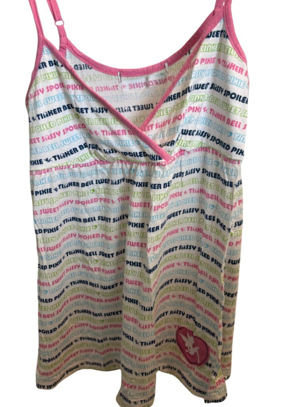 Disney Tinkerbell pixie tank large L